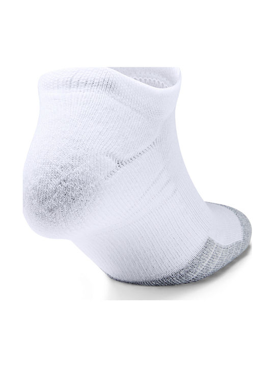 Under Armour Heatgear Șosete Sportive Albe 3 perechi
