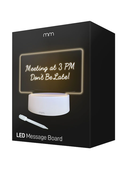 Mikamax Dekorative Lampe Weiß