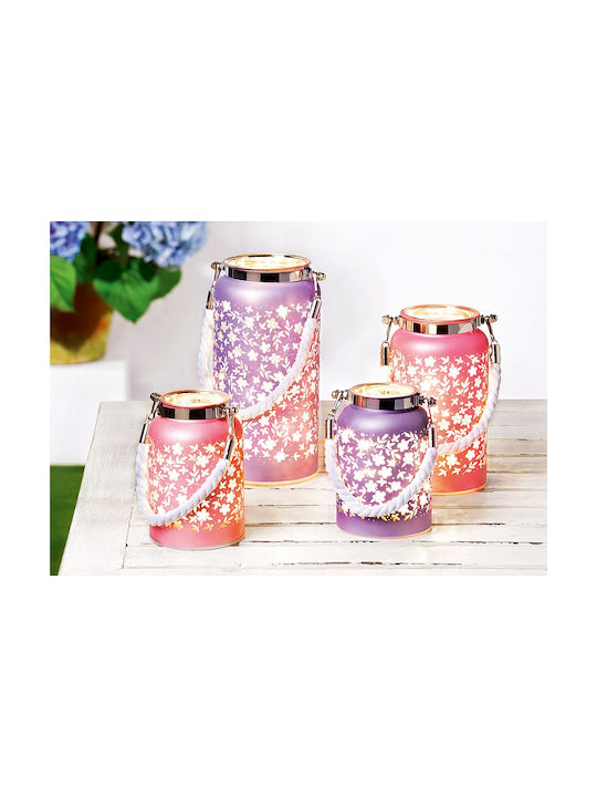 ArteLibre Decorative Lamp Lattern Multicolour