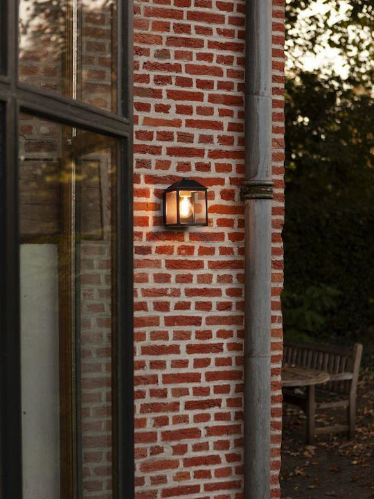 Lutec Wall-Mounted Outdoor Light E27 IP44 12.3x14.3x17.5εκ.
