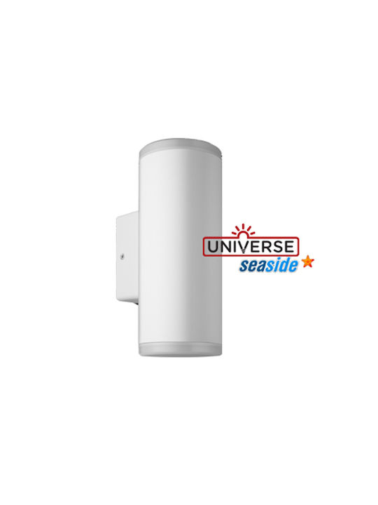 Universe Επιτοίχιο Εξωτερικό Σποτ IP54 Διπλής Δέσμης