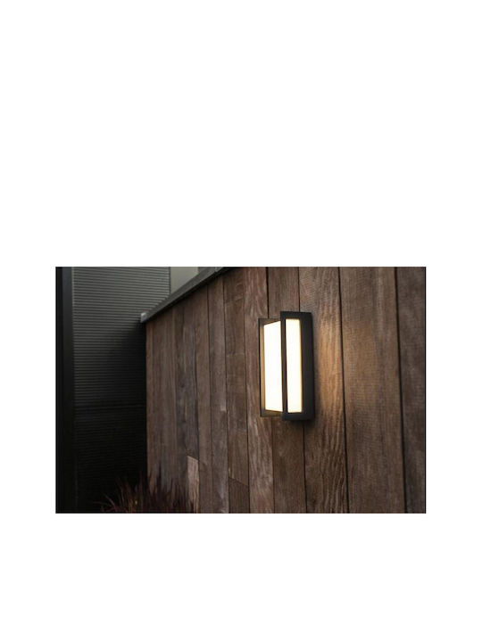 Lutec Wall-Mounted Outdoor Light LED 17.3W with Natural White Light 11x22x22εκ.