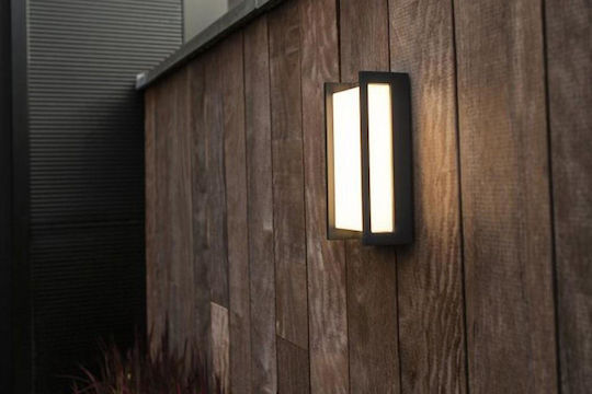 Lutec Wall-Mounted Outdoor Lighting LED 17.3W 4000K 11x22x22cm Lutec Wall-Mounted Outdoor Lighting LED 17.3W 4000K 11x22x22cm