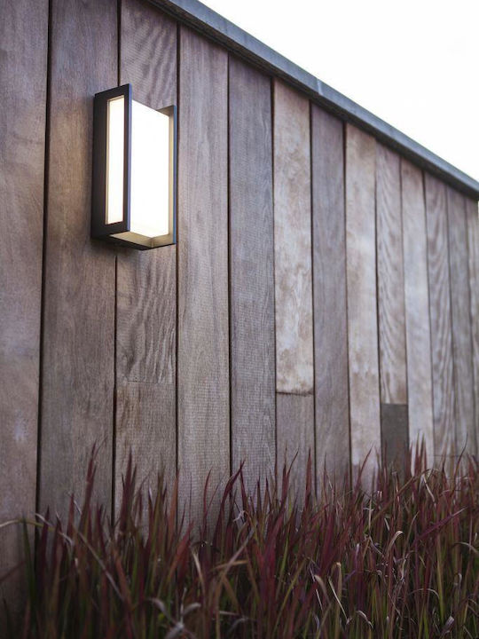 Lutec Wall-Mounted Outdoor Light LED 17.3W with Natural White Light 11x22x22εκ.