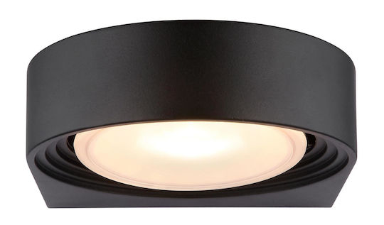 Globo Lighting Wall-Mounted Outdoor Light LED IP44 6.3W with Warm White Light 16x6.6εκ.