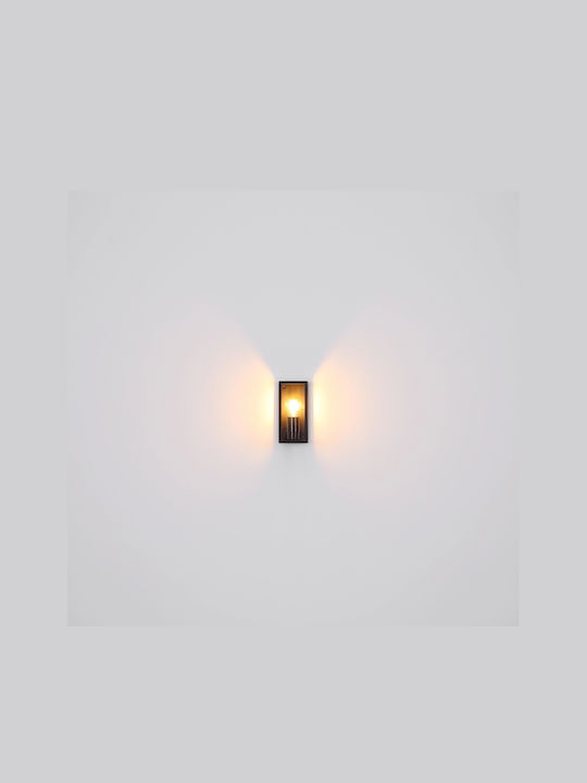 Globo Lighting Wall-Mounted Outdoor Ceiling Light E27 IP44 13x24.8εκ.
