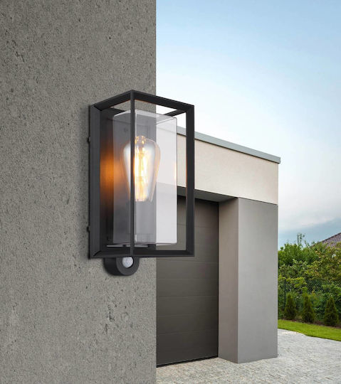 Globo Lighting Wall-Mounted Outdoor Ceiling Light E27 IP44 13x28εκ.