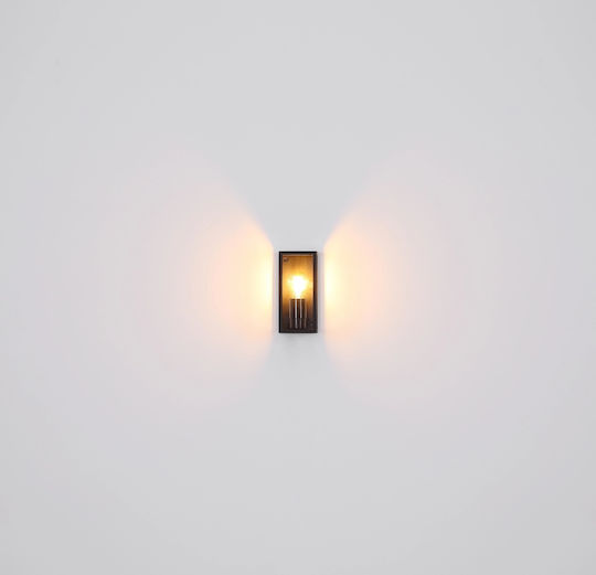 Globo Lighting Wall-Mounted Outdoor Ceiling Light E27 IP44 13x28εκ.
