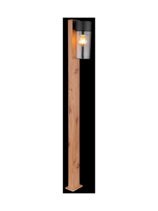 Globo Lighting Lampa Post Mic De Exterior 40W IP44 Pentru Bază De Bec E27 Maro