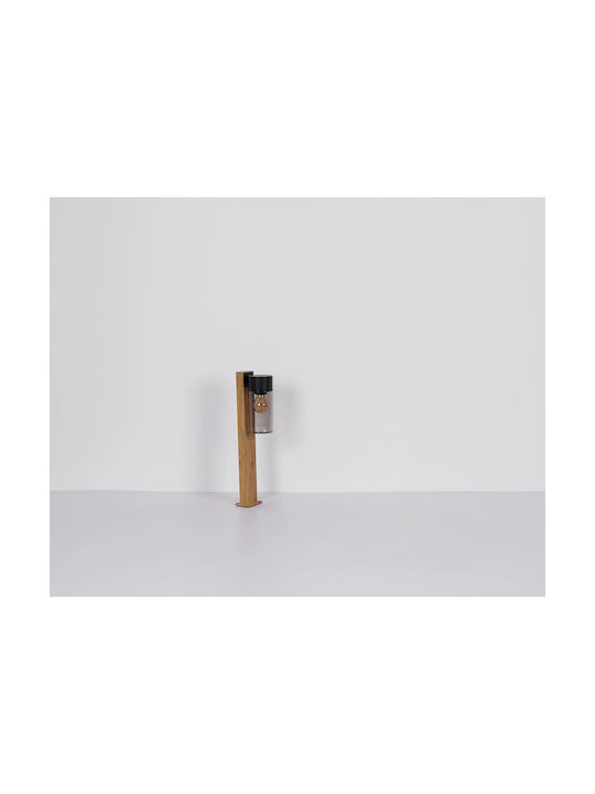 Globo Lighting Lampa Post Mic Pentru Exterior 40W IP44 Pentru Bază De Bec E27 Maro