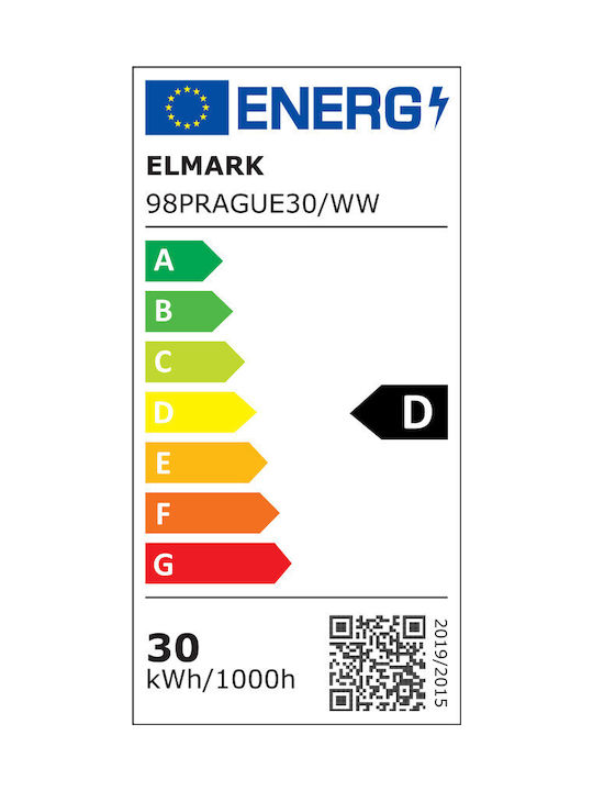 Elmark Prague LED Road Lamp 30W 41x20x8.2cm