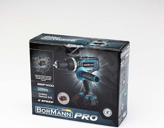 Bormann Pro BBP3100 Κρουστικό Δραπανοκατσάβιδο Μπαταρίας Solo 20V