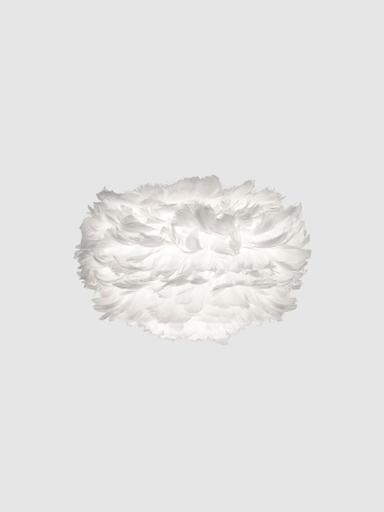 Lampshade 1xe27 Goose Feathers Φ35cm Eos Umage 2011 White