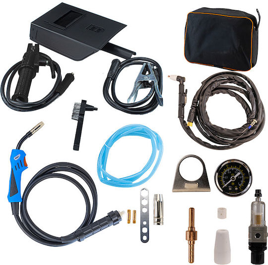 Bormann Pro BIW4050 Welding Machine Inverter MIG / TIG / MMA with Maximum Welding Current 200A and Duty Cycle 60%