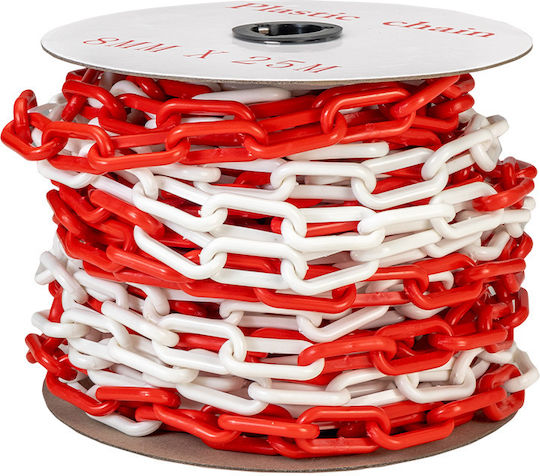Bormann Plastic Traffic Chain Red L25m