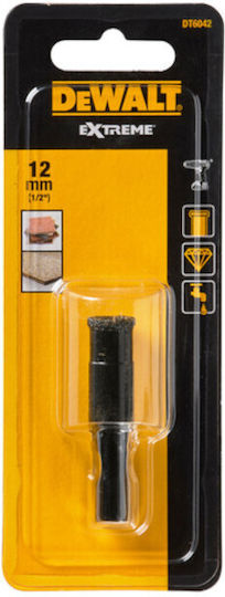 DEWALT Ποτηροτρύπανo με Διάμετρο 12mm για Πλακάκι
