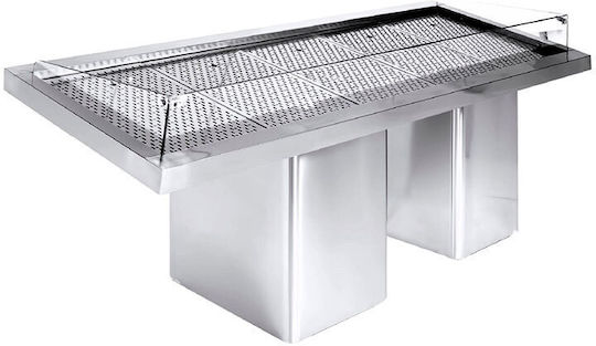 Niki Inox PS KO 232A Ψαριέρα Υ92xΠ232xΒ90cm