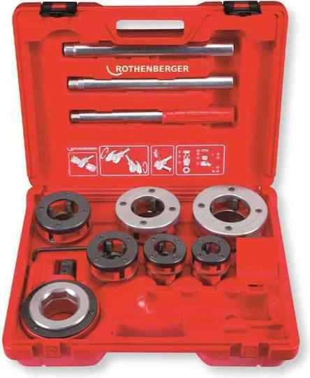 Rothenberger Super Cut Set Σετ Μανέλα και Κουκουνάρα Υδραυλικών 70781X