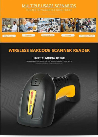 Netum Handheld-Scanner Drahtlos mit 1D-Barcode-Lesefunktion
