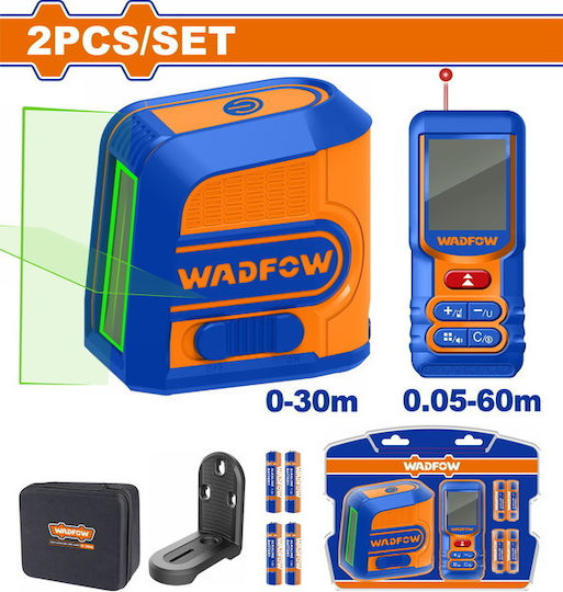 Wadfow Linear Laser Level Green Beam with Working Range 30m