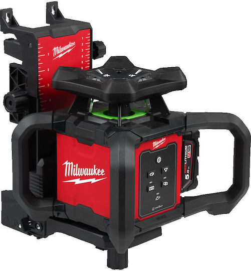 Milwaukee RLOHVG300-501C Αυτορυθμιζόμενο Περιστροφικό Αλφάδι Laser Πράσινης Δέσμης 18V