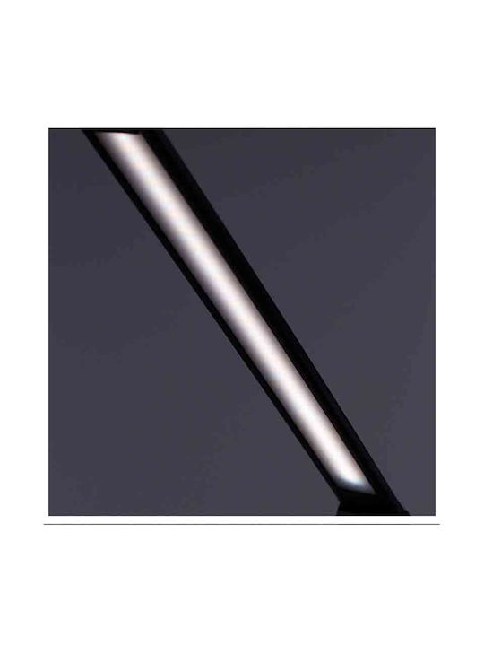 Bormann BPR6550 Rechargeable LED Office Lamp Foldable in Black Color