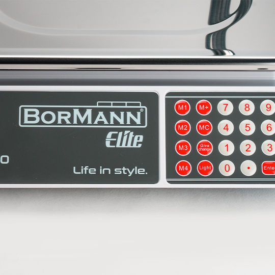 Bormann Electronic Retail Scale with Column with Weighing Capacity of 40kg and Division 10gr