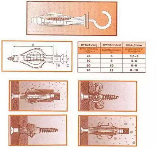 Ούπα Ροδέλα Hard Plast No12