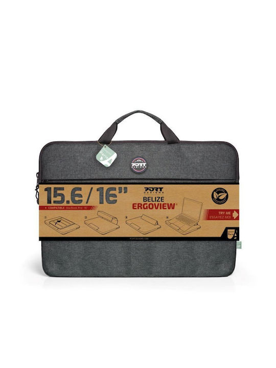Port Designs Messenger Bag for 16" Laptop Gray