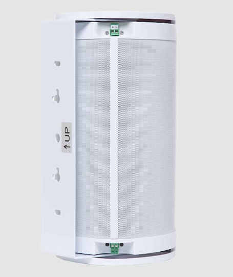 Origin Acoustics Os67 Wall-Mounted Outdoor Speakers 8" White Piece