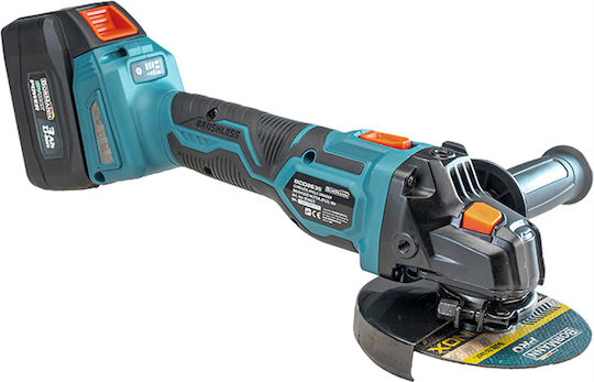 Bormann Pro BCD2635 Τροχός 125mm Μπαταρίας Brushless με Ρύθμιση Στροφών 1x3Ah