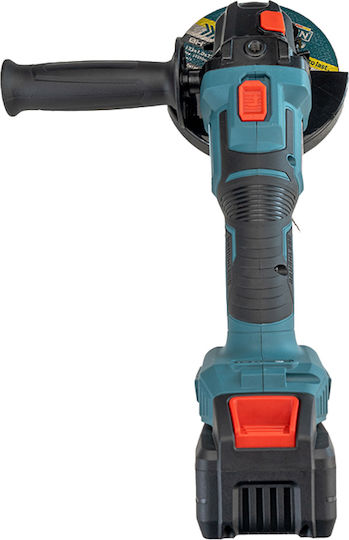 Bormann Pro BCD2635 Τροχός 125mm Μπαταρίας Brushless με Ρύθμιση Στροφών 1x3Ah