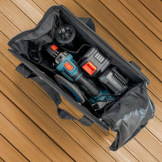 Bormann Pro BCD2635 Τροχός 125mm Μπαταρίας Brushless με Ρύθμιση Στροφών 1x3Ah