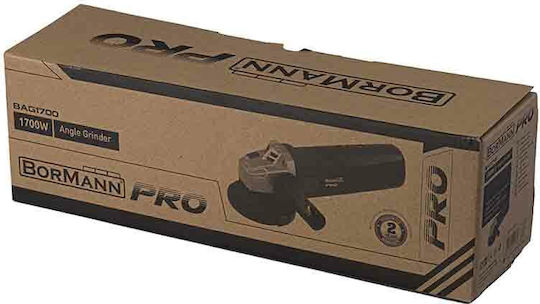 Bormann Pro BAG1700 Grinder 125mm Electric 1700W
