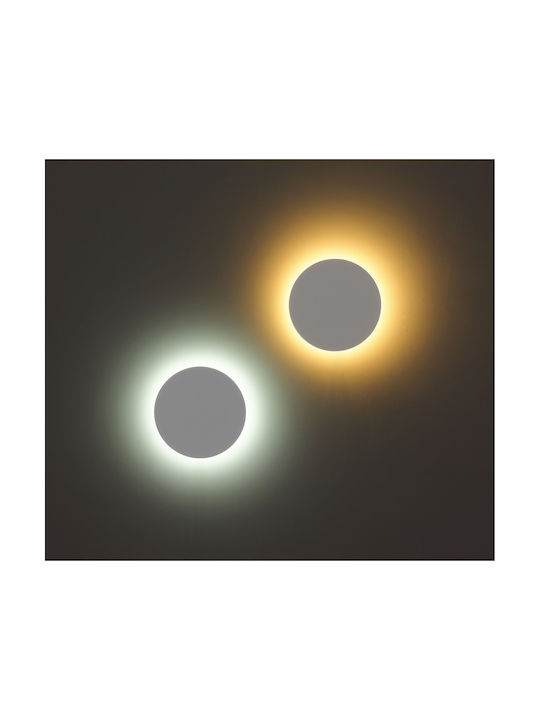 Globo Lighting Κρεμαστό Φωτιστικό Οροφής Εξωτερικού Χώρου με Ενσωματωμένο LED σε Λευκό Χρώμα 34314W