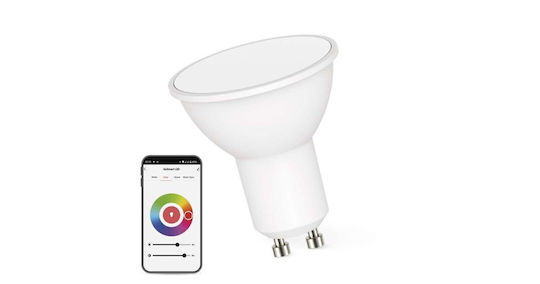 Emos Smart Bulb LED 4.8W for Socket GU10 and Shape MR16 RGB 400lm Dimmable