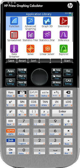 HP HP-Prime G2 Graphic Αριθμομηχανή Γραφημάτων σε Γκρι Χρώμα