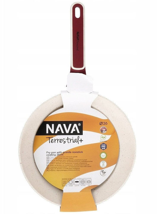 Nava Terrestrial Pan made of Aluminum with Non-Stick Coating 26cm
