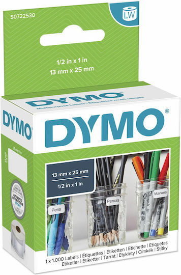 Dymo 11353 1000 Self-Adhesive Label Rolls for Label Printer 24x12mm 1pcs
