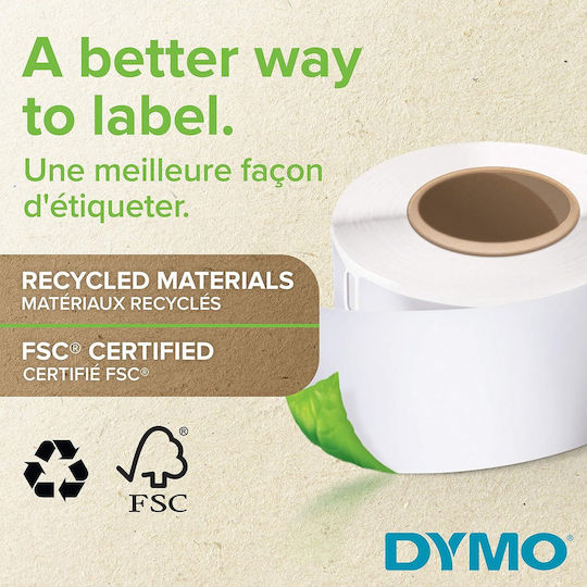 Dymo 11353 1000 Self-Adhesive Label Rolls for Label Printer 24x12mm 1pcs