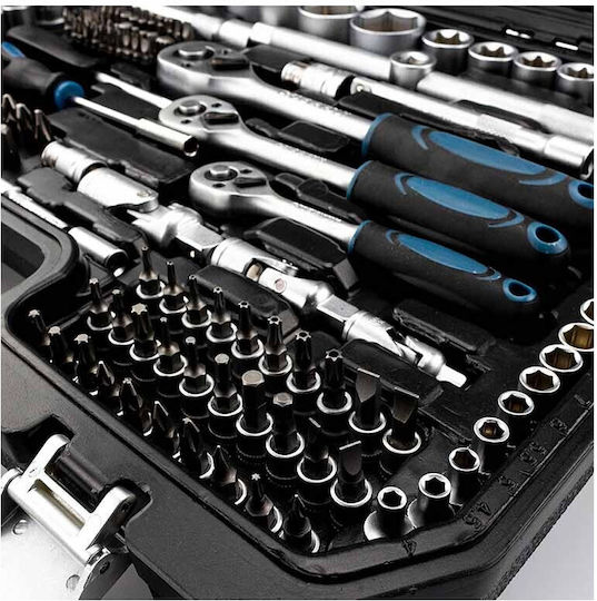 Bormann Pro BHT5220 Set Ratchet 1\2" & 1\4" & 3\8" 215pcs 028246