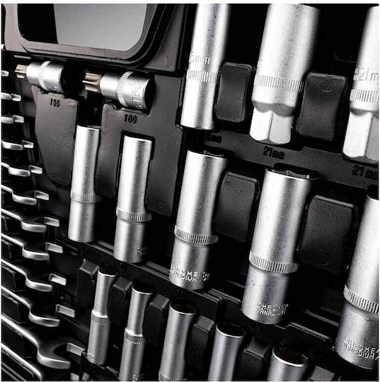 Bormann Pro BHT5220 Set Ratchet 1\2" & 1\4" & 3\8" 215pcs 028246