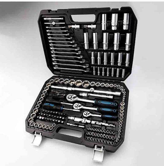 Bormann Pro BHT5220 Set Ratchet 1\2" & 1\4" & 3\8" 215pcs 028246