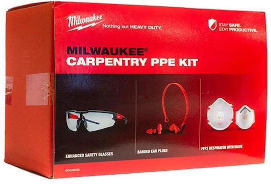 Milwaukee Maske Halbes Gesicht