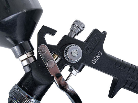 Geko Hvlp Πιστόλι Βαφής Αέρος HVLP Άνω Δοχείου 1.3mm