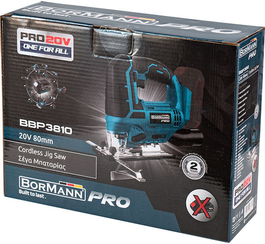 Bormann BBP3810 Pro Jig Saw 20V Solo