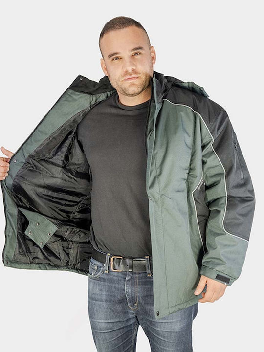 Bormann Everest Pro Work Jacket with Hood Gray