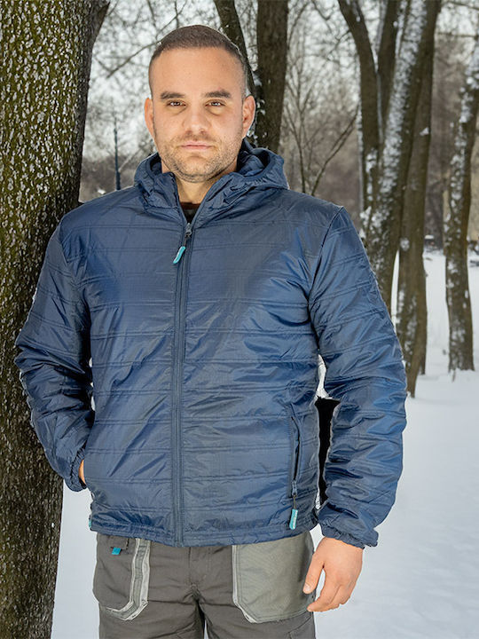 Bormann Verona Work Jacket with Hood Blue