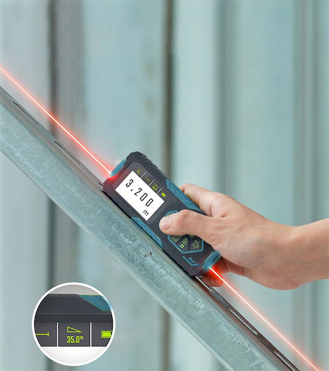 Bormann Laser Distance Meter BDM7100 with Range up to 200m