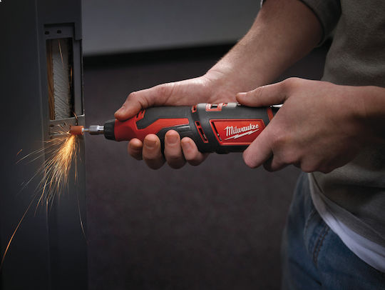 Milwaukee C12 RT-0 Ευθύς Λειαντήρας 12V Solo με Ρύθμιση Ταχύτητας